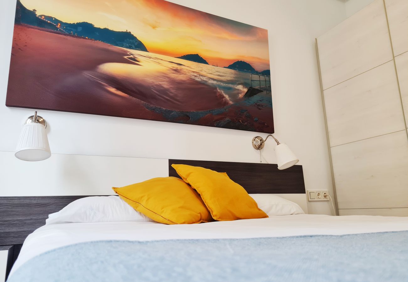 Rent by room in San Sebastián - Pensión Yoldi - Habitación Ondarreta